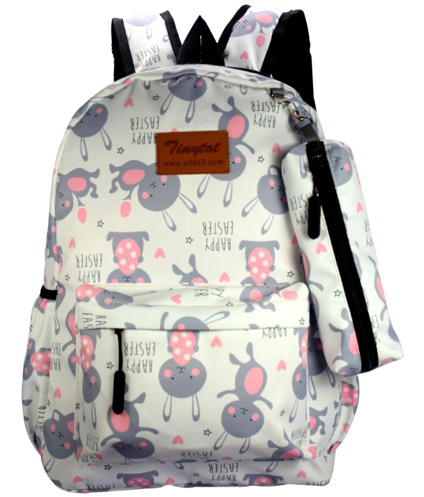     			Tinytot Multicolor Polyester Backpack For Kids