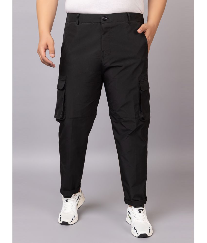     			YHA Black Polyester Men's Sports Trackpants ( Pack of 1 )