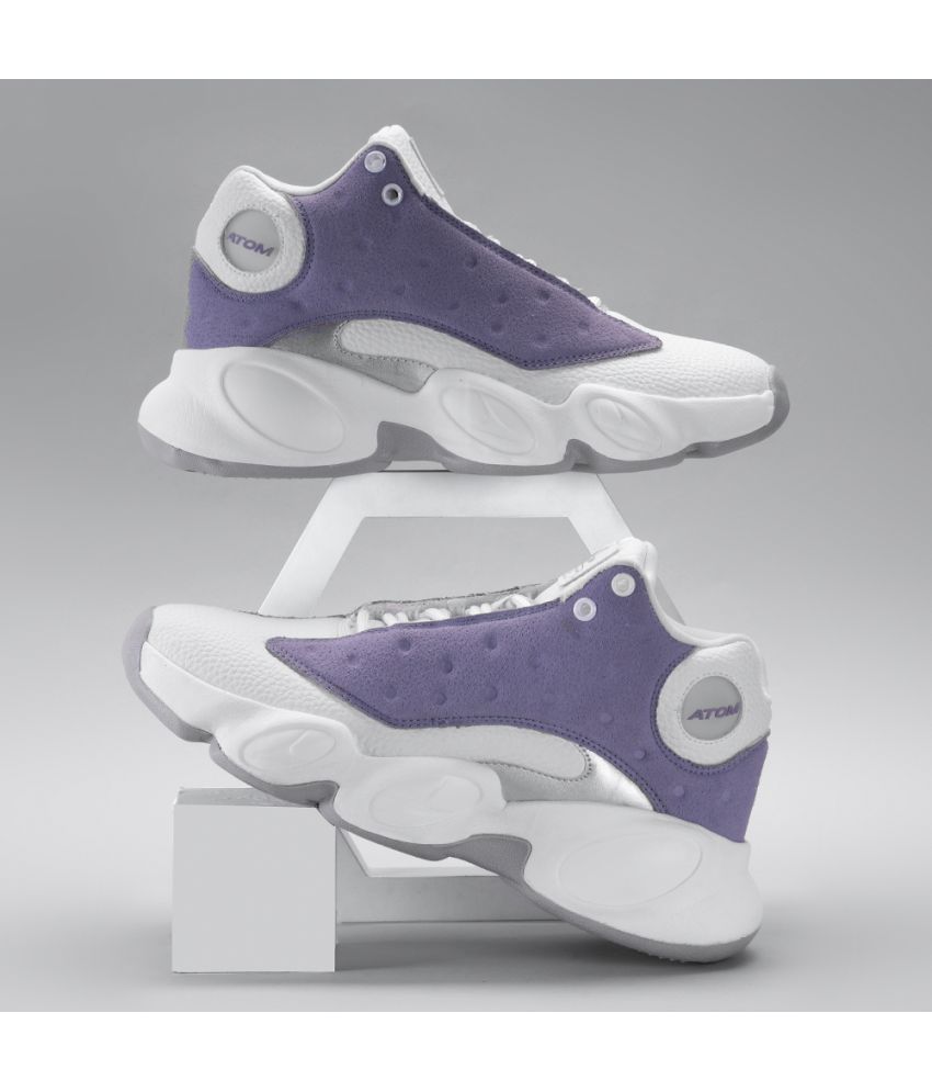     			atom Street Swagger Lavender Men's Sneakers