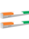 Gearup Tiranga (Tri color) Led Tube Light, Led Batten 22W (Pack Of 2)