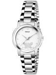 HMXT Silver Stainless Steel Analog Womens Watch