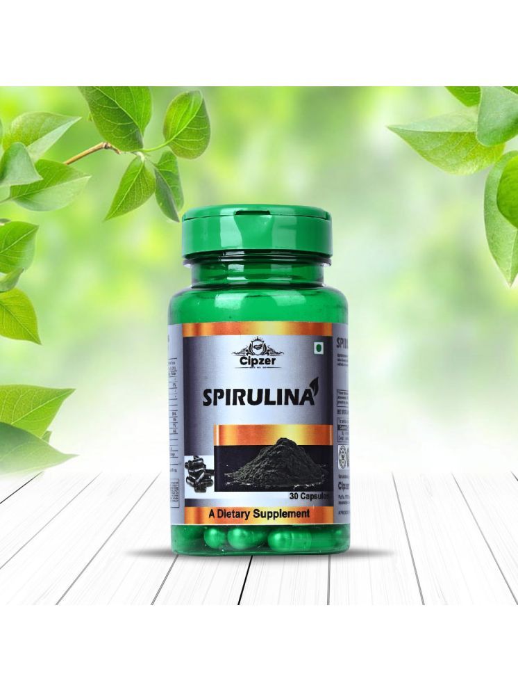     			CIPZER Spirulina regulate blood pressure Capsule 30 no.s Pack Of 1