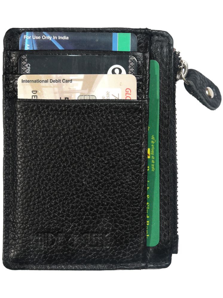     			Hide&Sleek Leather Travel Card Holder ( Pack 1 )