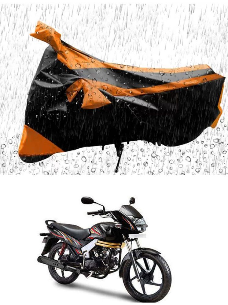     			RONISH Bike Body Cover for Mahindra All Bike Models ( Pack of 1 ) , Orange