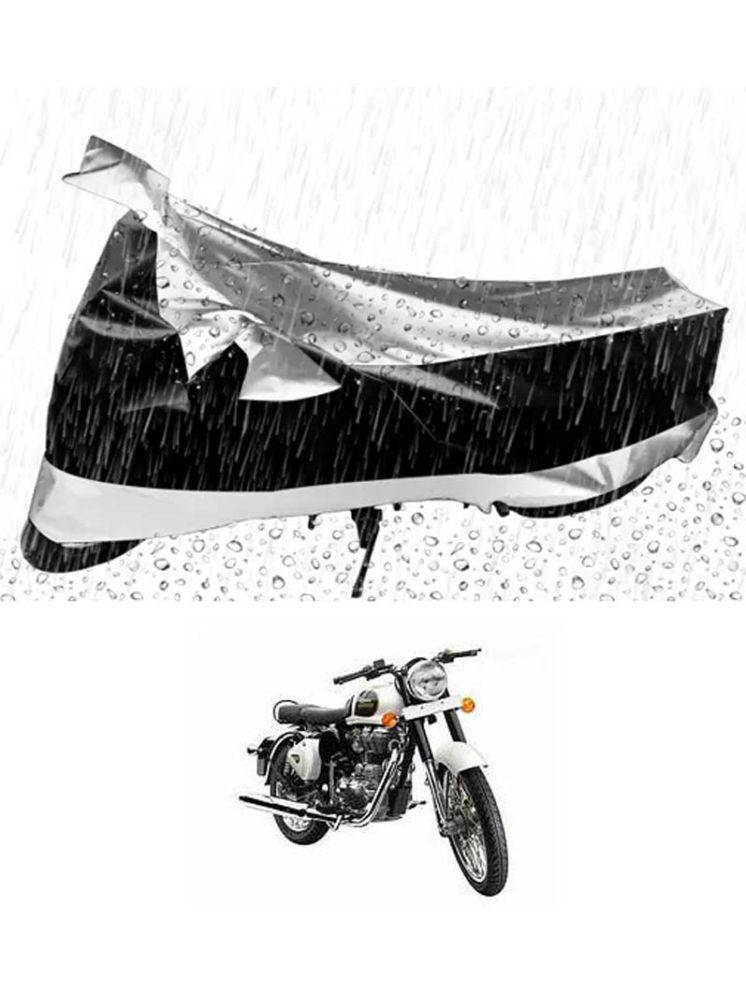     			RONISH Bike Body Cover for Royal Enfield Classic 350 ( Pack of 1 ) , Silver