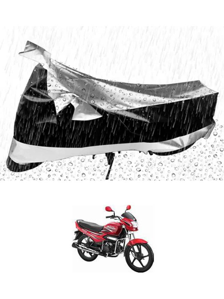     			RONISH Bike Body Cover for Hero Super Splendor ( Pack of 1 ) , Silver