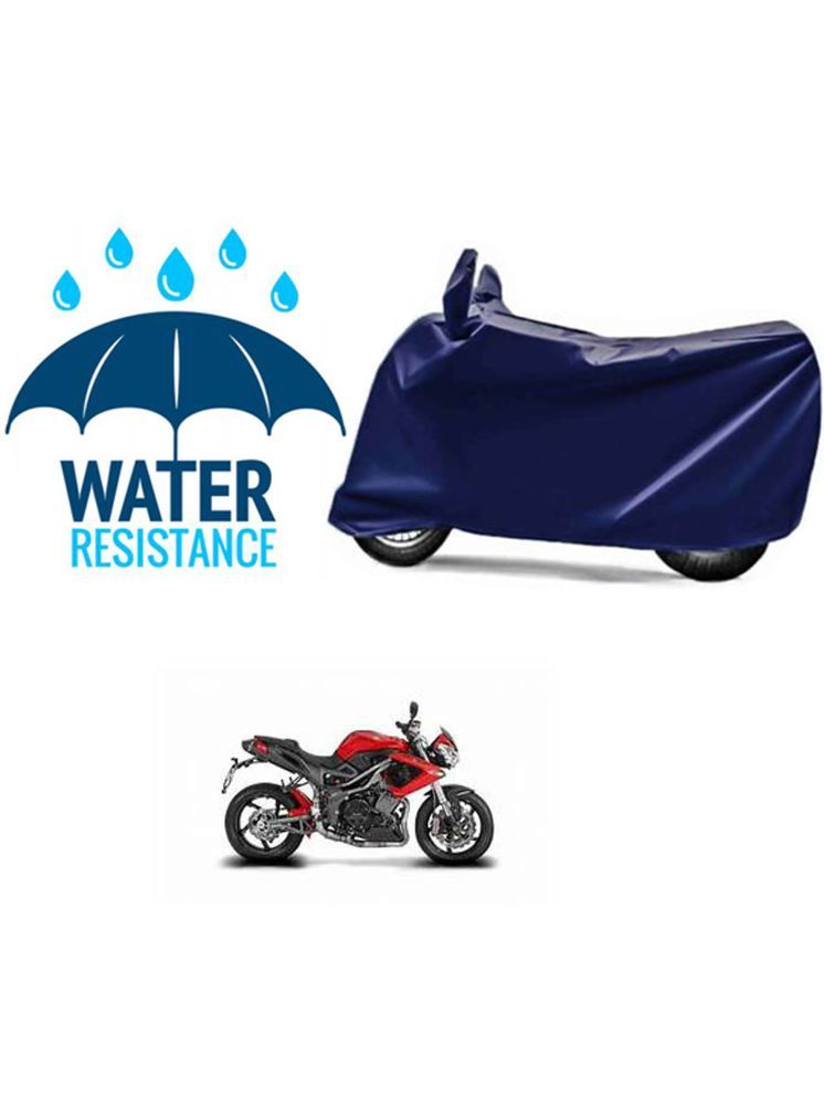     			RONISH Bike Body Cover for DSK Benelli TNT R ( Pack of 1 ) , Blue