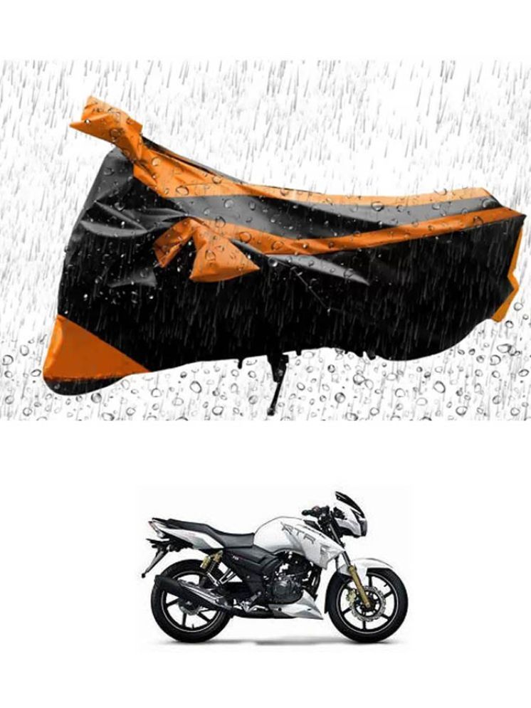     			RONISH Bike Body Cover for TVS Apache RTR 180 ( Pack of 1 ) , Orange