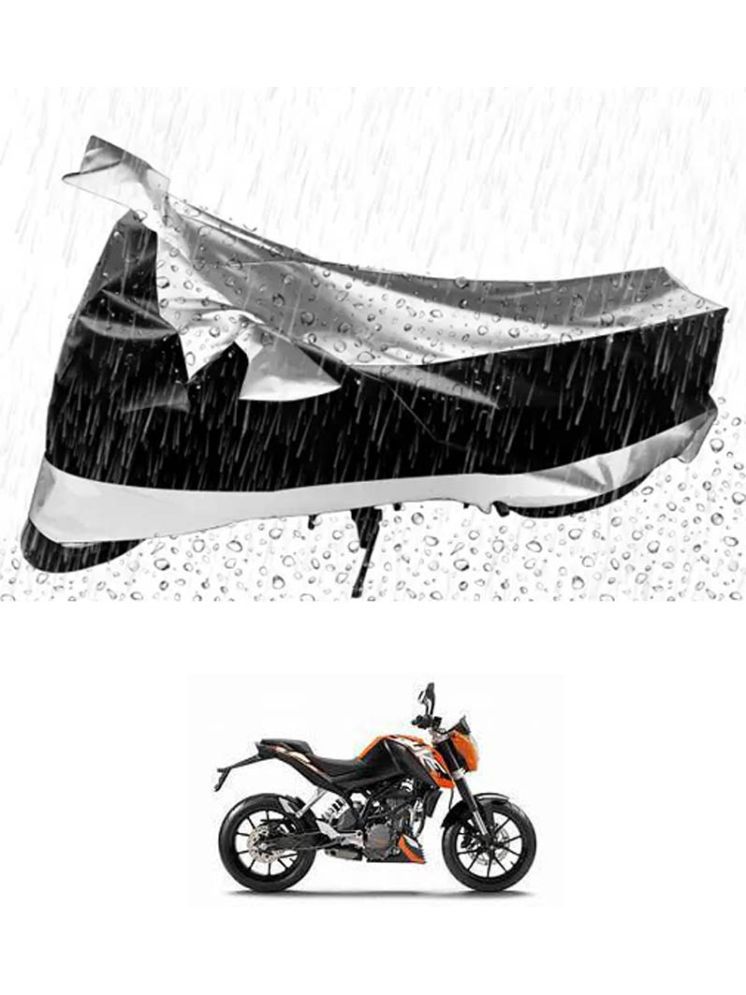     			RONISH Bike Body Cover for KTM Duke 200 ( Pack of 1 ) , Silver