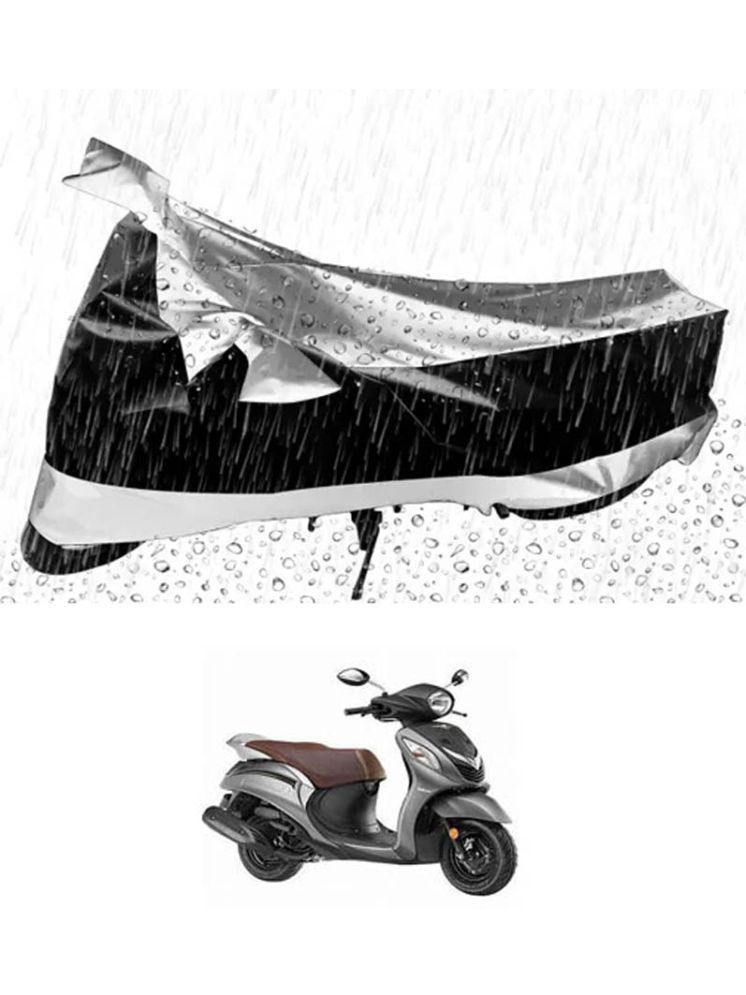     			RONISH Bike Body Cover for Yamaha Fascino ( Pack of 1 ) , Silver