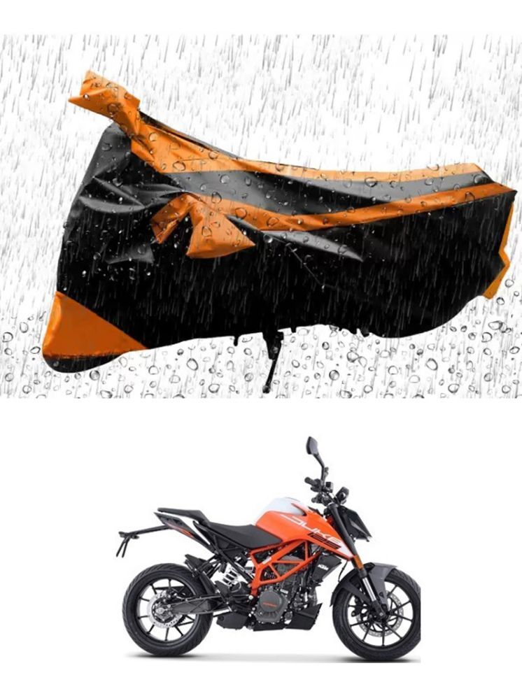     			RONISH Bike Body Cover for KTM Duke 200 ( Pack of 1 ) , Orange