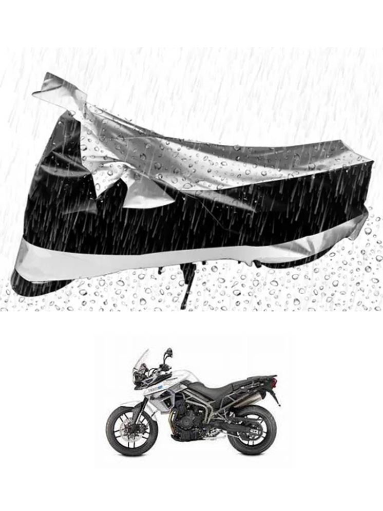     			RONISH Bike Body Cover for Triumph Tiger 800 XR ( Pack of 1 ) , Silver