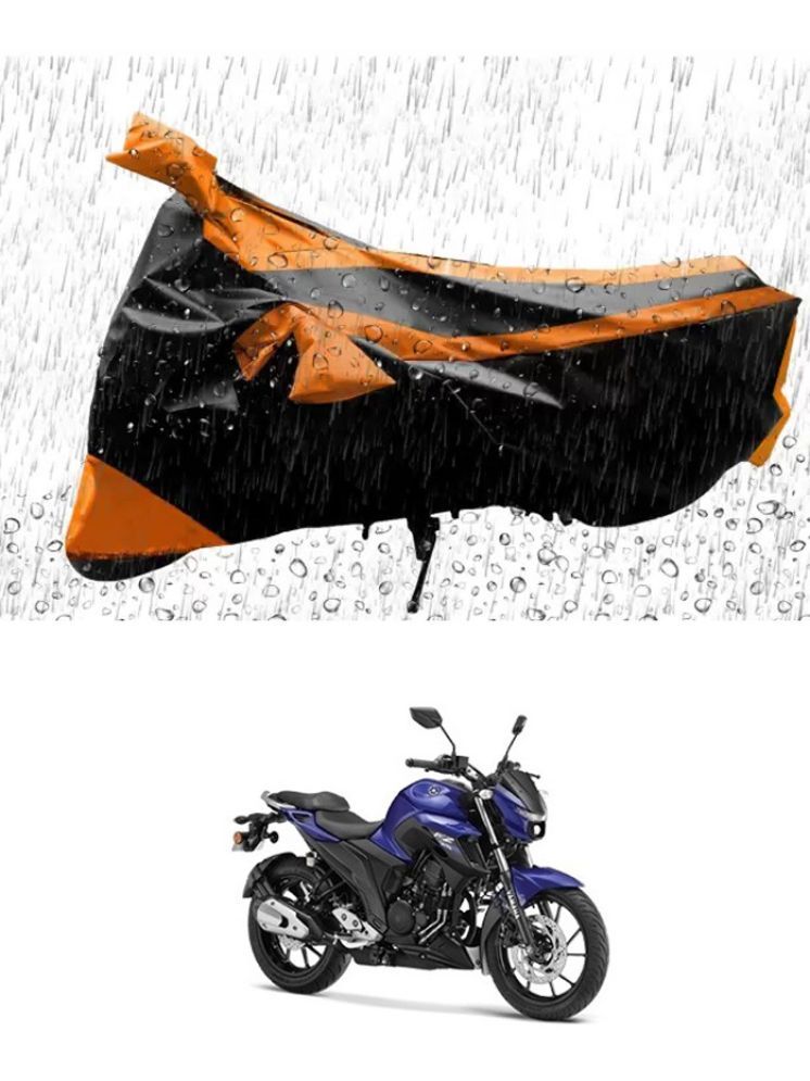     			RONISH Bike Body Cover for Yamaha All Bike Models ( Pack of 1 ) , Orange