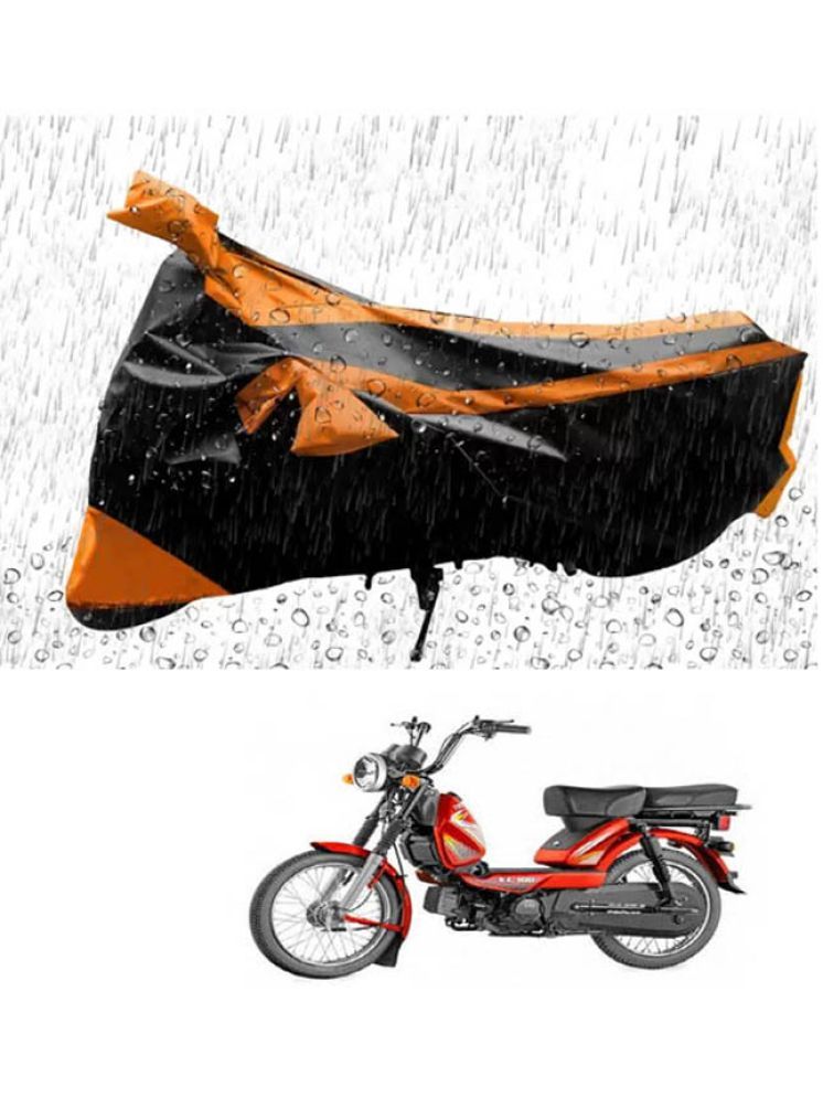     			RONISH Bike Body Cover for TVS Heavy Duty Super XL ( Pack of 1 ) , Orange