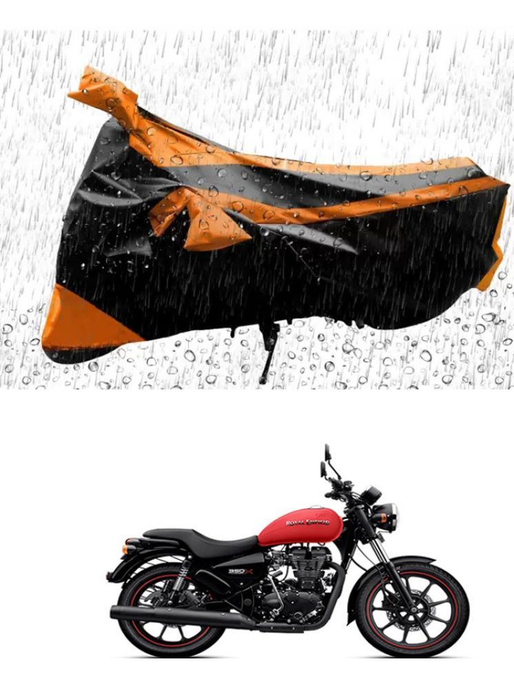     			RONISH Bike Body Cover for Royal Enfield Thunderbird ( Pack of 1 ) , Orange