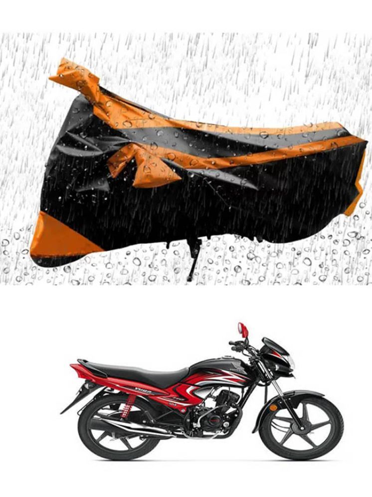     			RONISH Bike Body Cover for Honda Dream Yuga ( Pack of 1 ) , Orange