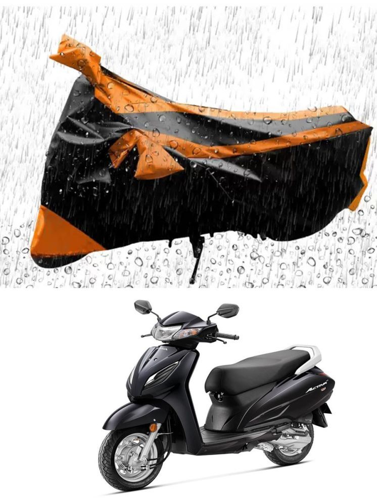     			RONISH Bike Body Cover for Honda Activa ( Pack of 1 ) , Orange