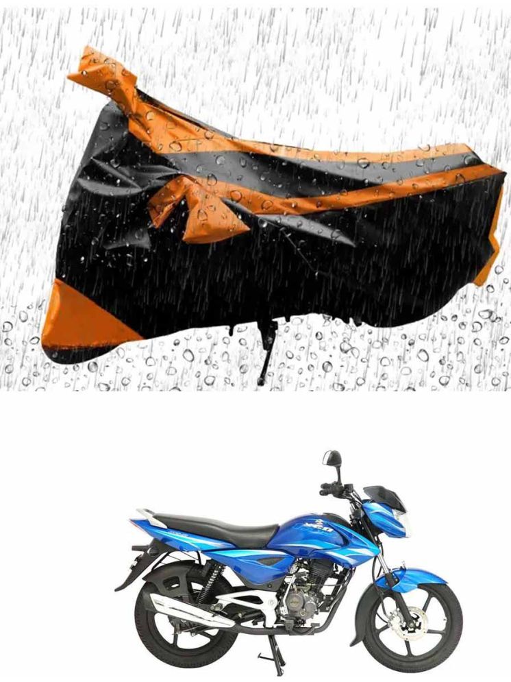     			RONISH Bike Body Cover for Bajaj XCD 135 ( Pack of 1 ) , Orange