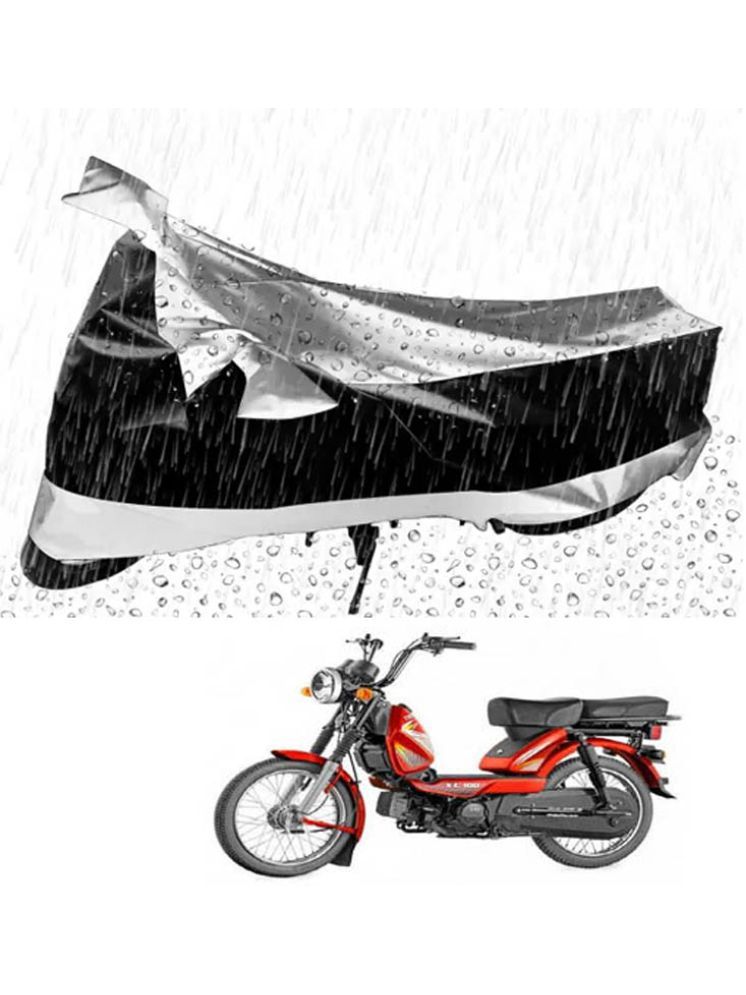     			RONISH Bike Body Cover for TVS Heavy Duty Super XL ( Pack of 1 ) , Silver