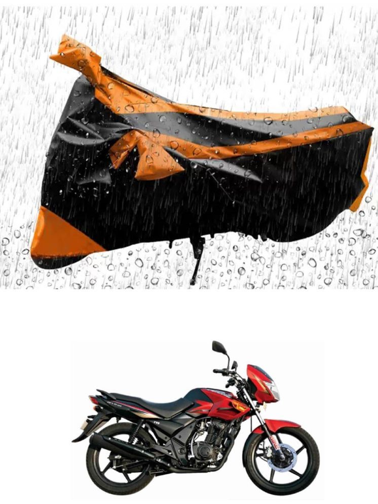     			RONISH Bike Body Cover for TVS Flame 125 ( Pack of 1 ) , Orange