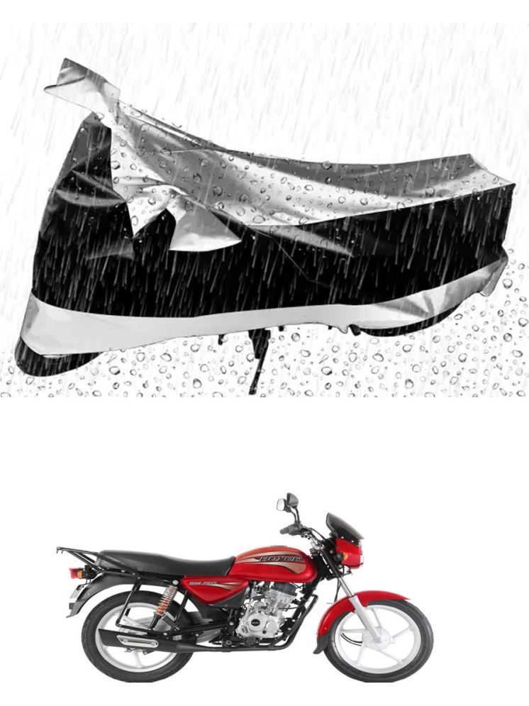     			RONISH Bike Body Cover for Bajaj Boxer BM 150 ( Pack of 1 ) , Silver