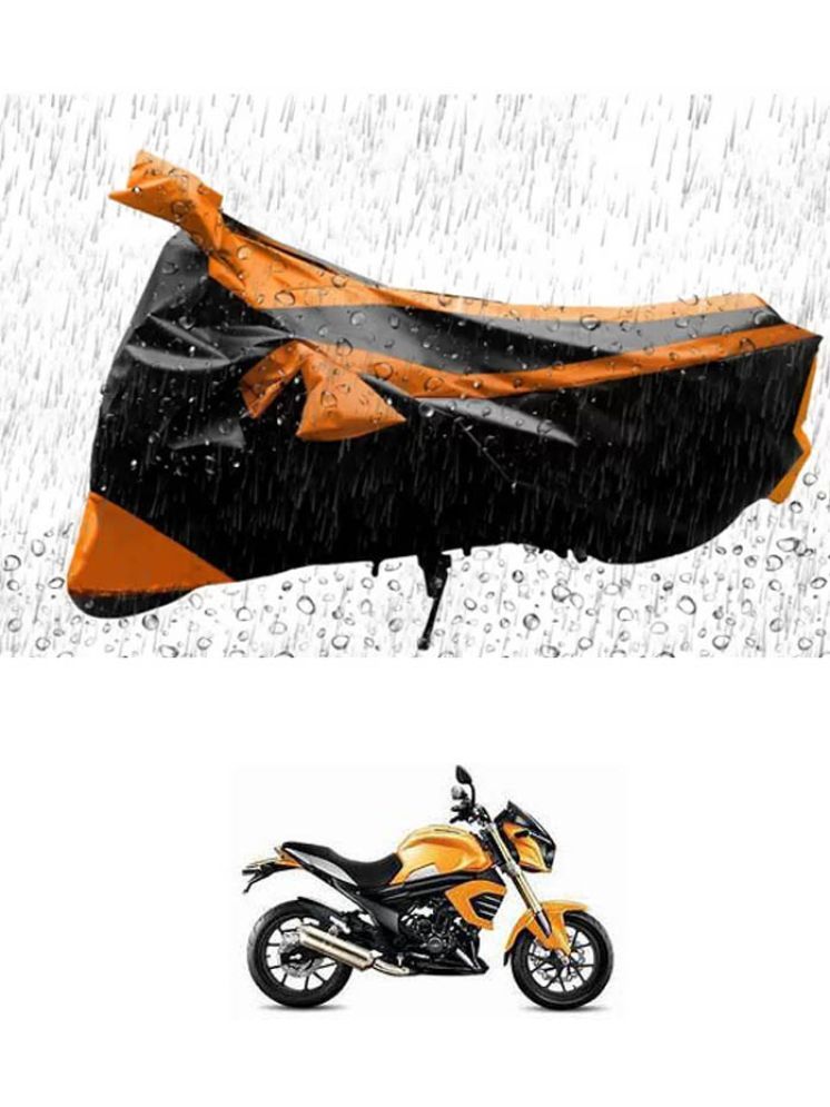     			RONISH Bike Body Cover for Mahindra Mojo ( Pack of 1 ) , Orange