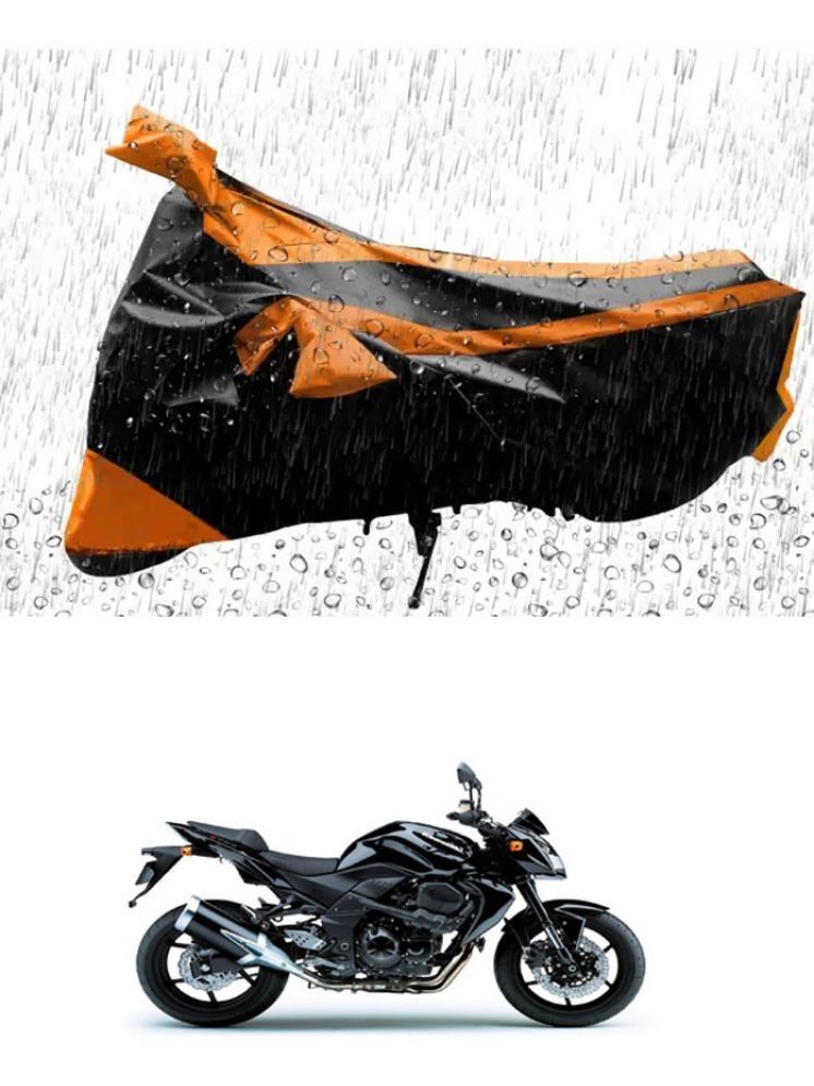     			RONISH Bike Body Cover for Kawasaki Z750 ( Pack of 1 ) , Orange