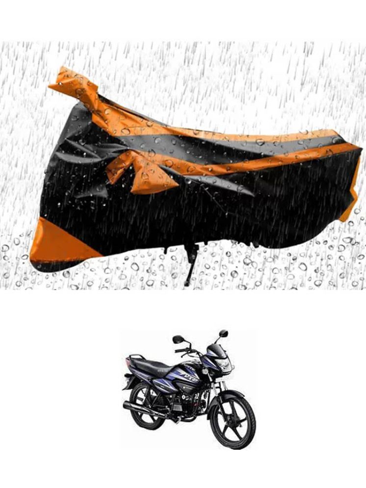     			RONISH Bike Body Cover for Hero Splendor NXG ( Pack of 1 ) , Orange