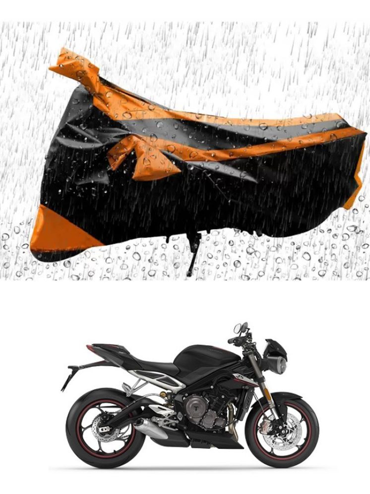     			RONISH Bike Body Cover for Triumph Street Triple ( Pack of 1 ) , Orange