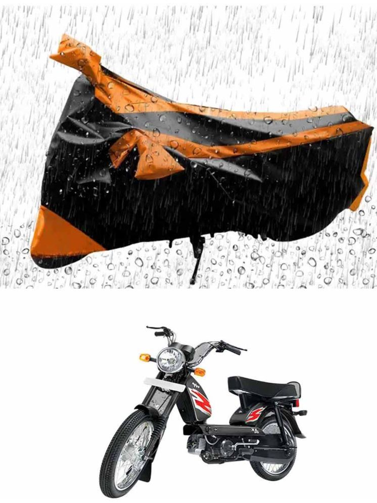     			RONISH Bike Body Cover for TVS XL Super ( Pack of 1 ) , Orange