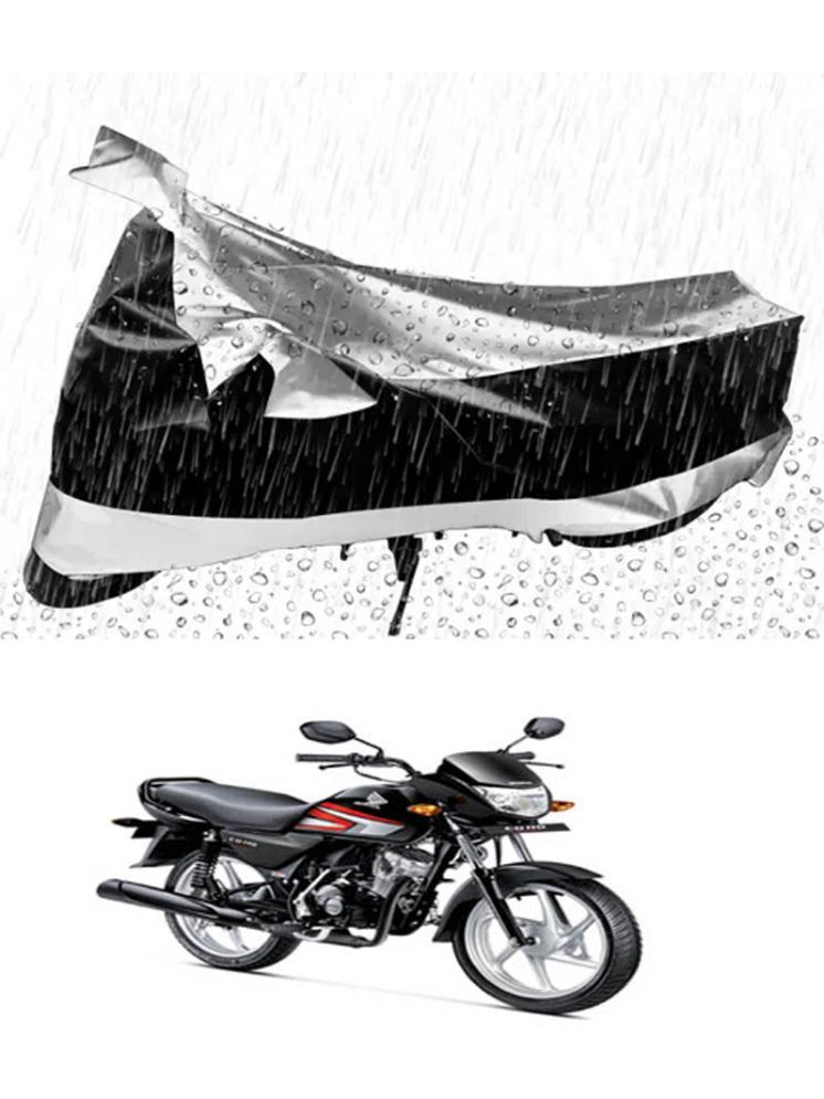     			RONISH Bike Body Cover for Honda CD 110 Dream ( Pack of 1 ) , Silver