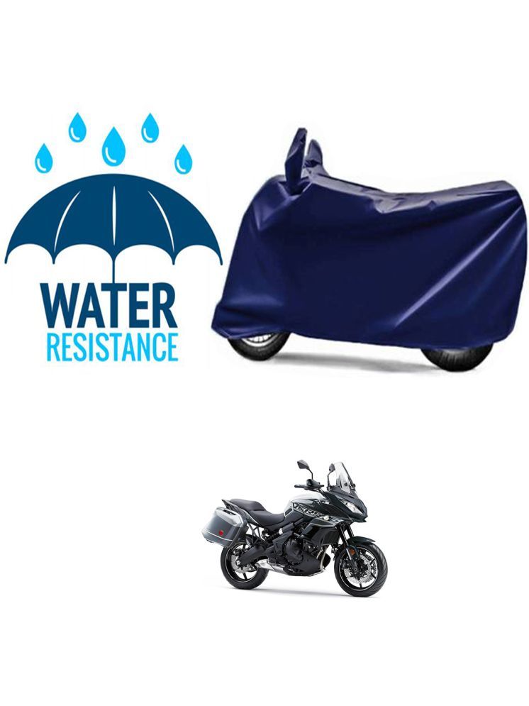     			RONISH Bike Body Cover for Kawasaki Versys 650 ( Pack of 1 ) , Blue