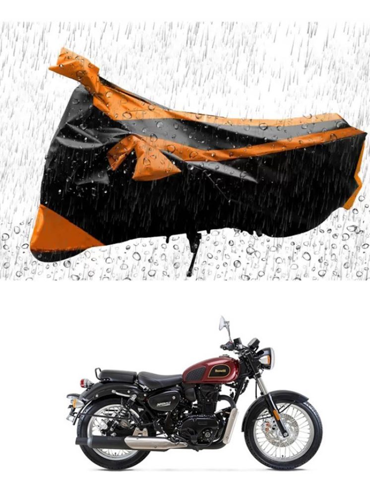     			RONISH Bike Body Cover for Benelli All Bike Models ( Pack of 1 ) , Orange