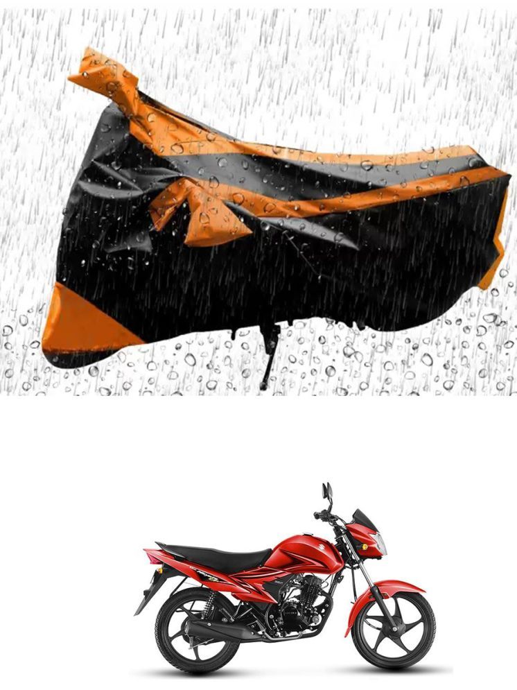     			RONISH Bike Body Cover for Suzuki Hayate EP ( Pack of 1 ) , Orange