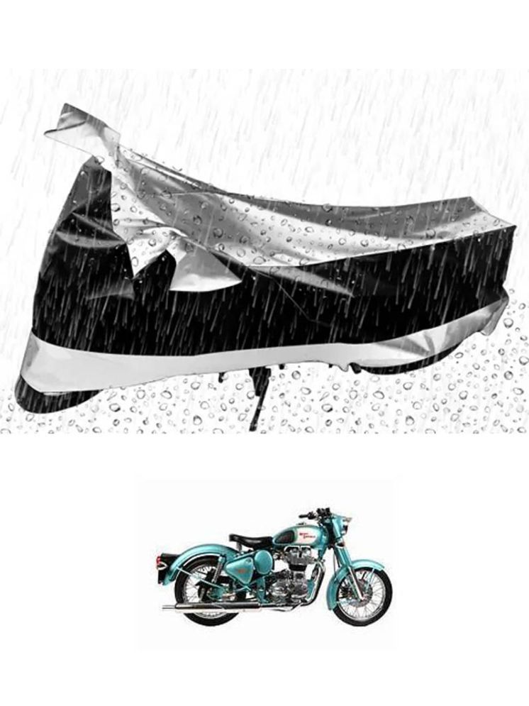     			RONISH Bike Body Cover for Royal Enfield Bullet 350 ( Pack of 1 ) , Silver