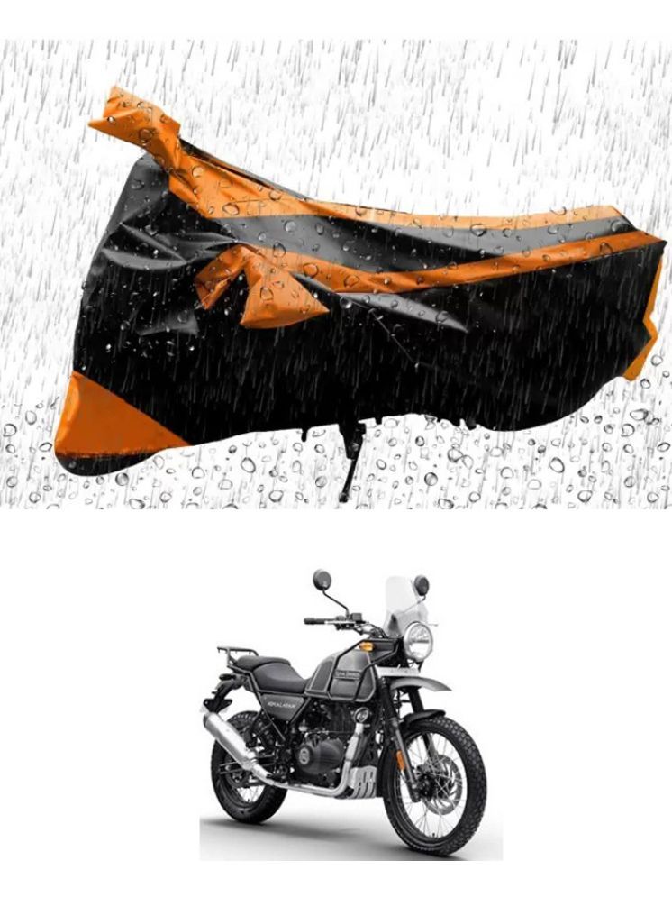     			RONISH Bike Body Cover for Royal Enfield Himalayan ( Pack of 1 ) , Orange