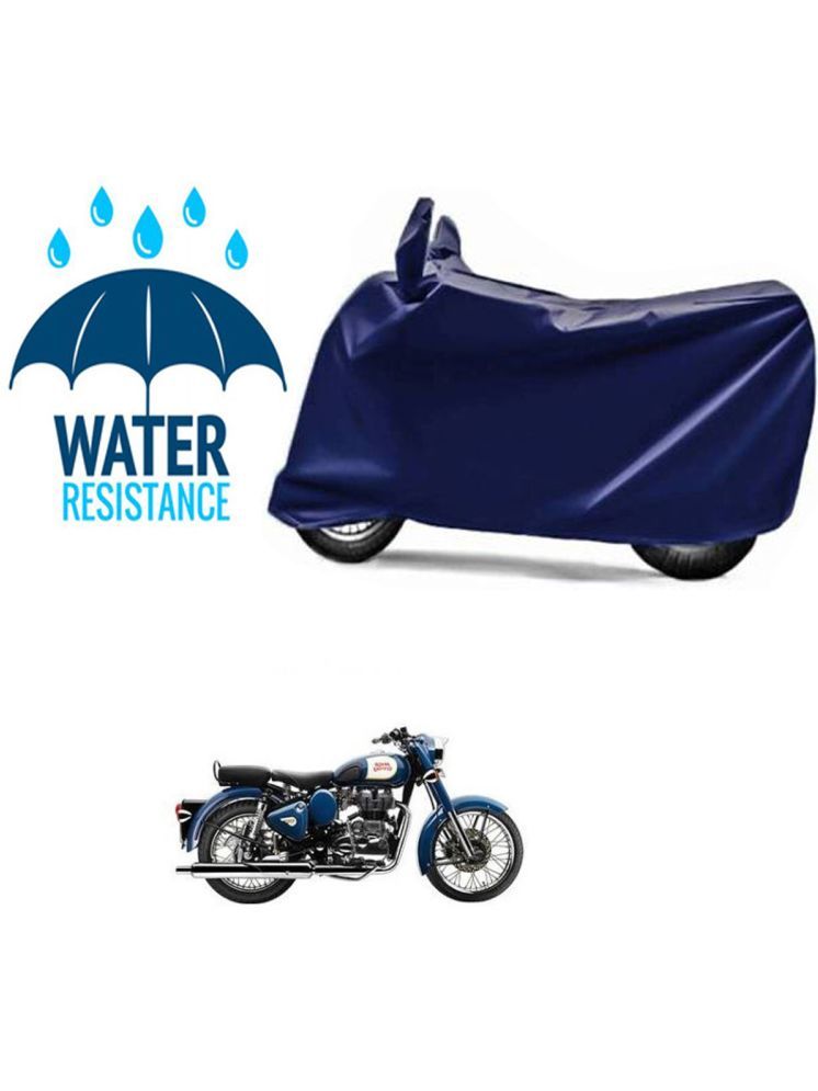     			RONISH Bike Body Cover for Royal Enfield All Bike Models ( Pack of 1 ) , Blue