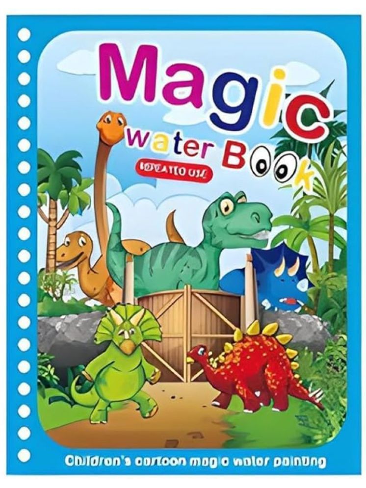     			Water Magic Book, Magic Doodle Pen, Coloring Doodle Drawing Board Games for Kids, Educational Toy for Growing Kids, Pack of 1