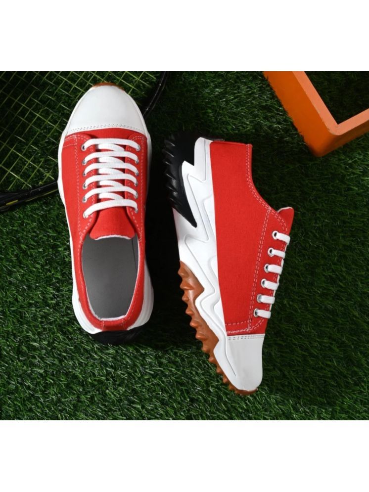     			wrizt Casual Sneakers  For Men Red Men's Outdoor Shoes