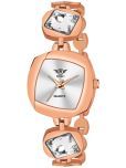 REESKY Rose Gold Metal Analog Womens Watch