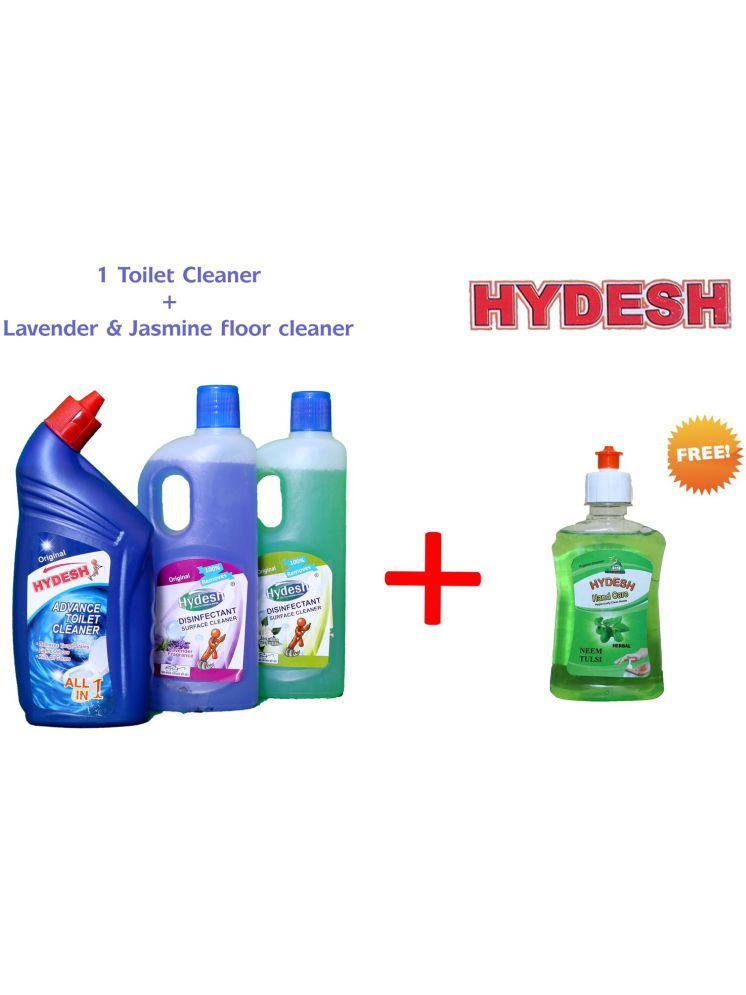     			Hydesh Toilet Cleaner, 2 Floor Cleaner & Hand wash