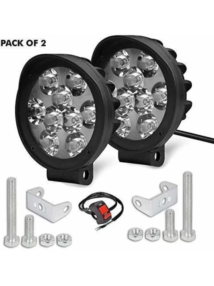     			Leavess Fog Light For All Bike Make ( Pack of 2 )