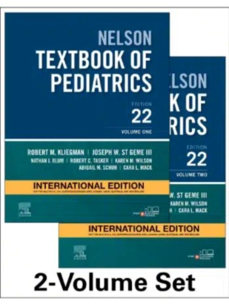     			Nelson Textbook of Pediatrics, 2 Volumes Set : 22nd Edition