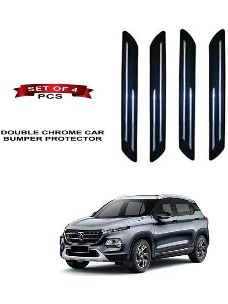     			RONISH Rubber Car Bumper Protector Guard (Double Chrome) For Universal For Car Baojun 510