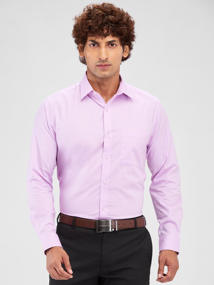     			Raymond Cotton Slim Fit Full Sleeves Men's Formal Shirt - Purple ( Pack of 1 )