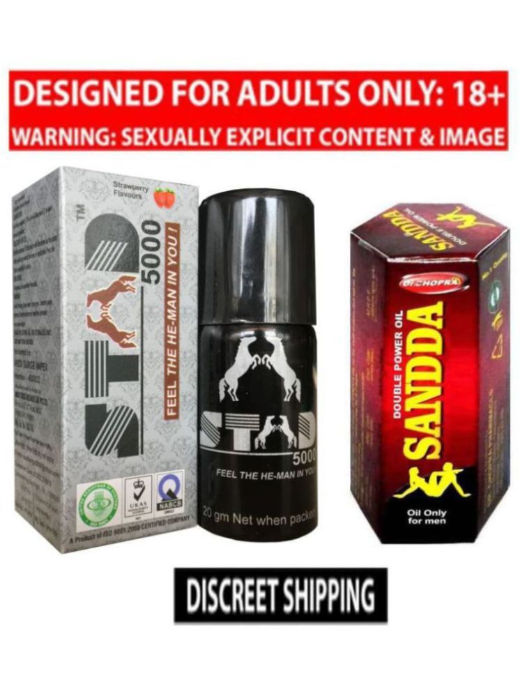     			Stud Spray( Extra Time ) 20ml & Sandda 15ml Power oil For Men