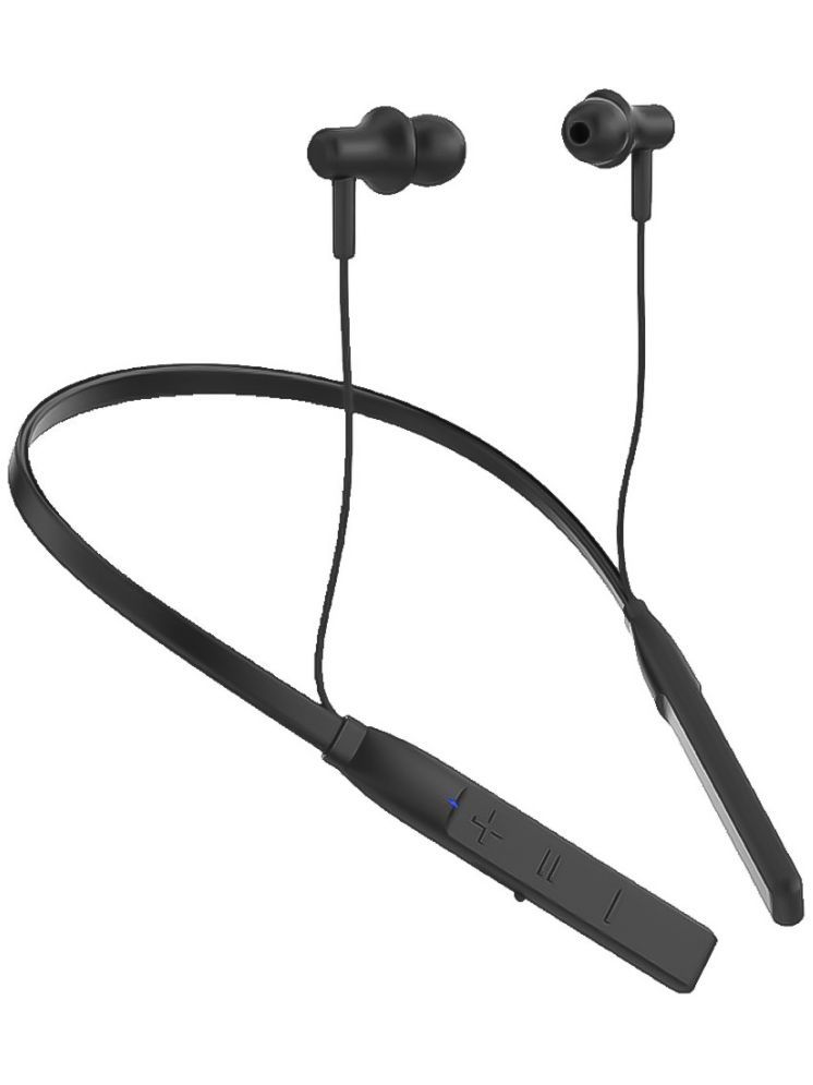     			Tecsox In-the-ear Bluetooth Headset with Upto 30h Talktime Deep Bass - Black