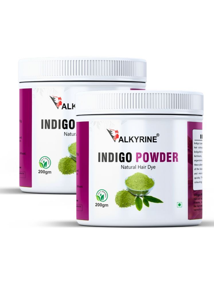     			VALKYRINE Indigo Powder 400 gm Pack Of 2