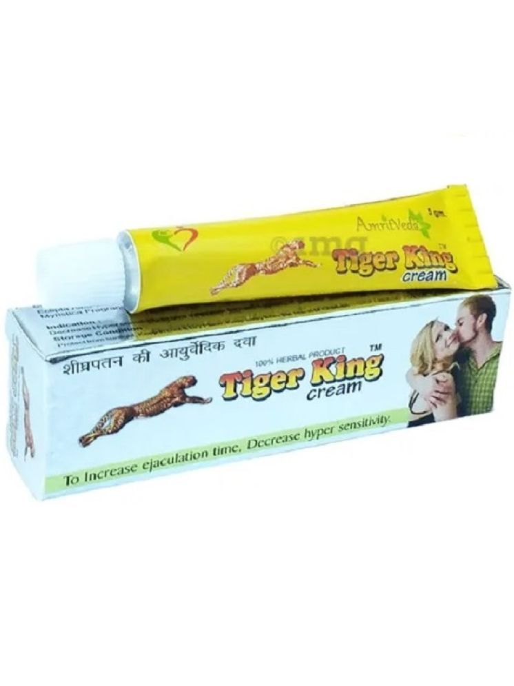     			Ayurvedic Tiger King 5g Cream For Men PACK OF 2