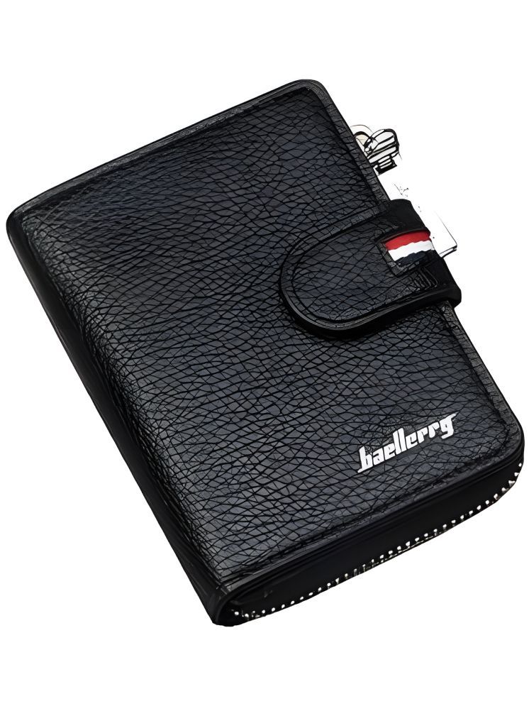     			Baellerry Black PU Men's Regular Wallet ( Pack of 1 )